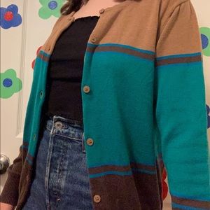 🛼Passport Y2k Color Blocking Cardigan🛼